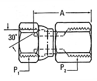 2046 NPSM X Internal Pipe Adapter